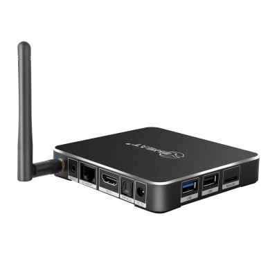 China 1000M Ethernet S905X3 Android 9.0 32gb USB 3.0 Internet Streaming TV Box Advertising Media Player for sale