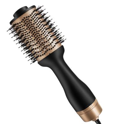 China Beauty Salon Wholesale Ionic Rotating Hair Straightener Brush One Step Hot Airbrush Hair Dryer Styler for sale