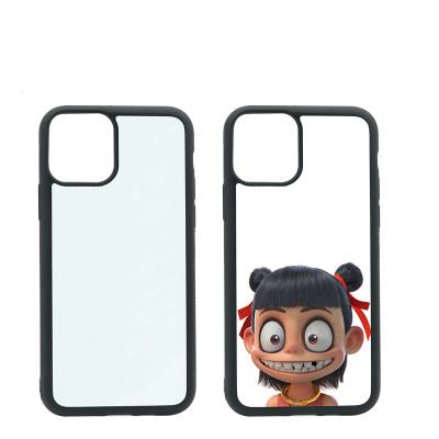 China Waterproof PC TPU Cell Phone Cases Designer Sublima Groove Case 2D Sublimation Masks Phone Cases For Printing for sale