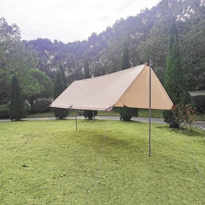 China Tube Type Tent Stake 3*5M Sun Shelter Big Outdoor Size Oxford Tent Rainproof Camping Tarp Tent With Poles for sale