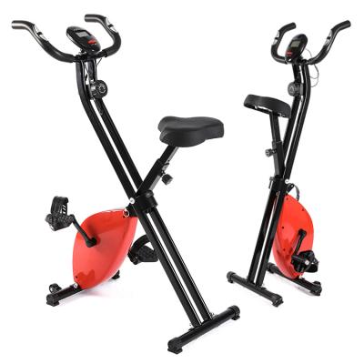 China Home Use Cardio Fitness Magnetic Resistance Indoor Cycling Adjustable Stationary Bike With Screen for sale