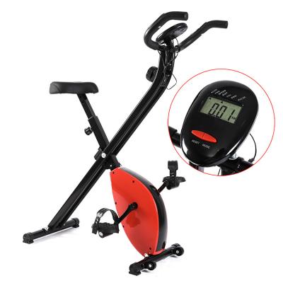 China Factory Price Home Use Foldable Magnetic Upright Light Weight Magnetic Stationary Bike With Screen for sale