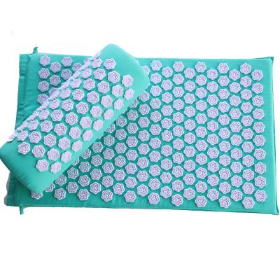 China Muscle Relex Apparatus Factory Price Muscle Relaxation Body Acupressure Mat Yoga Massage Cushion for sale