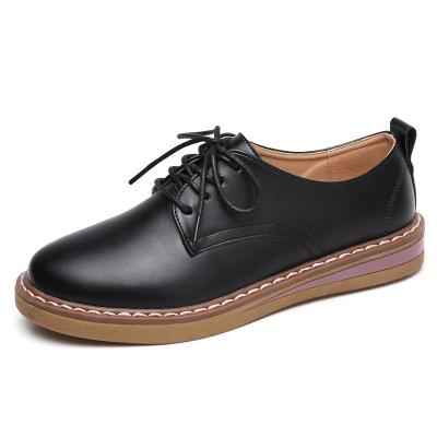 China Cushioning Simple Leather Shoes Cheap Fashion Classic Women's Shoes for sale