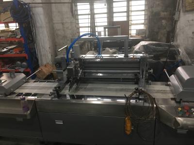 China Trademark 5 Colour Label Printing Machine Stainless Steel Silk Screen for sale