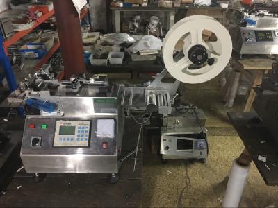 China Small Computerized Woven Label Cutting Machine Hot & Cold for sale