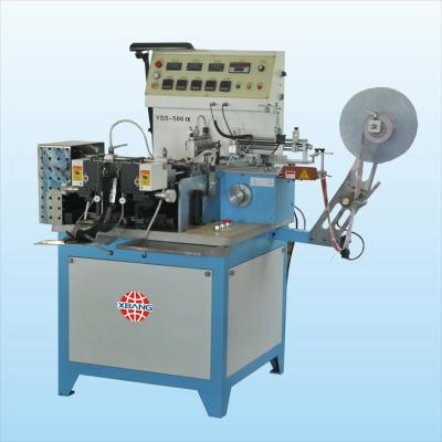 China Multi Function Automatic Label Cutter Machine End / Hanging Fold for sale