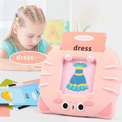 China New YMX KA06 Educational Trending Educational Toys Learning Game Sight Word Flash Card Sided Flashcard Machine For Kid Child Children Baby for sale