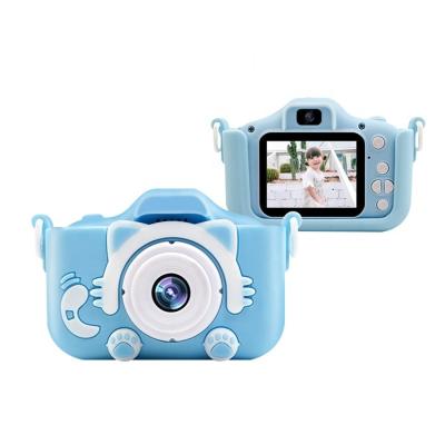 China ABS YMX CAX5S Mini Cute Pink Blue Black Inteligente Electronic Kids Selfie Camera Toy Electronic Cartoon for Kid Children for sale