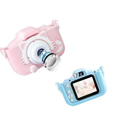 China ABS YMX CAX5S Learning Intelligence Kids Selfie Educational Cartoon Toy Video Recorder Camera For Preschool Students Kid Children for sale