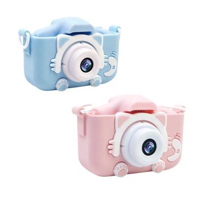 China ABS YMX CAX5S 2 Inch 3 Inch IPS Screen Selfie Cartoon Toy Camera For Early Childhood Kids Children With 8 16 32GB SD TF Card for sale