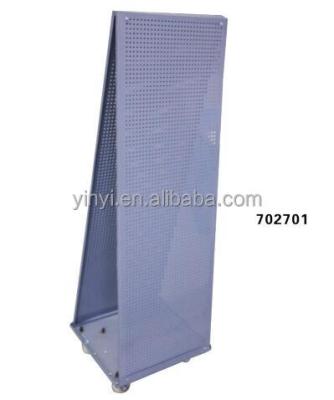 China Mobile Garage A Frame Tool Pegboard Display Cart for sale