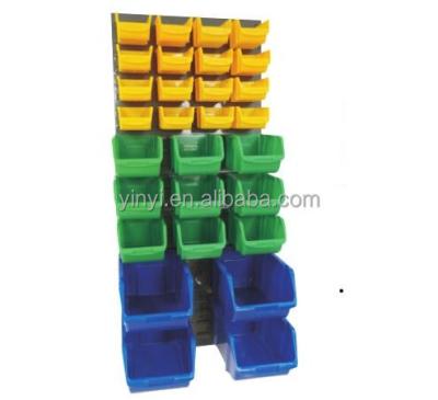 China Plastic Viable Steel Board Parts Tools Storage Bin Kit for sale