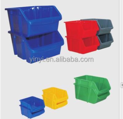 China Sustainable PP Plastic Type And Plastic Stackable Storage Bins (1010130) for sale