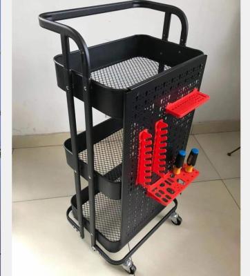 China Flexible Mobile Garage Trolley Tool Cart With Sets And Casters for sale