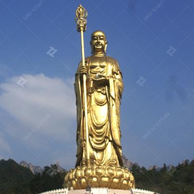 Chine Statue extérieure de Bouddha à feuilles d'or de 450 cm de hauteur Statue de Bouddha à Singapour à vendre