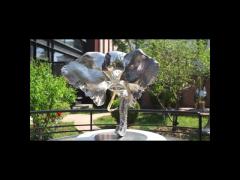 Custom Stainless Steel Cast Elephant Head Sculpture for Wholesale
