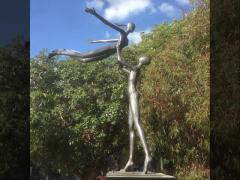 6M High Bronze Sculpture Customized Large Size Tin Bronze Cast Statues
