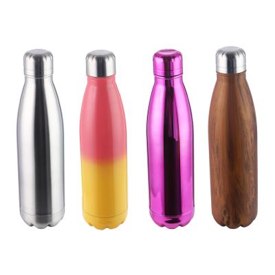 China PORTABLE factory 500ml amazon factory premium hot sale food grade vacuum insulated thermos cola water bottles for sale