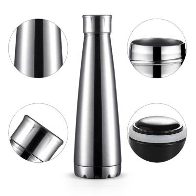 China New Sustainable Design 14oz Food Grade Double Wall 18 /8 304 Stainless Steel Thermos for sale