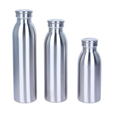 China Reusable and wholesale 350/500ml high quality sustainable milk stainless steel bottle for kids for sale