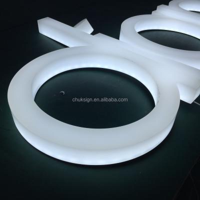 China Good quality outdoor store front acrylic lighting retail store led 3d letter sign for sale