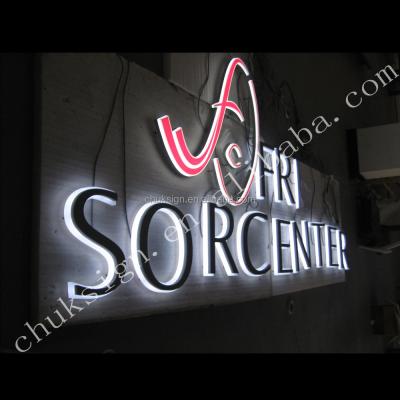 China Retail store business signage logo signage outdoor and indoor use custom 3d logo wall mounted sign for sale