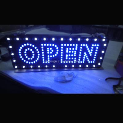 China Flashing Acrylic Open Sign LED Animation LED Open Sign Outdoor Open Sign for sale