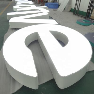 China The other high quality! 3D illuminated led stainless steel front illumination channel letters for sale