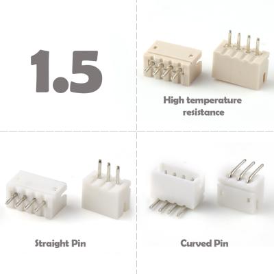 China High Temperature Resistance Wire To Board Connector Wafer Molex 1.5 2.0mm Pitch ZH pH HY LCP 2.5mm Wafer Receptacle Wire To Board Wafer Connector for sale