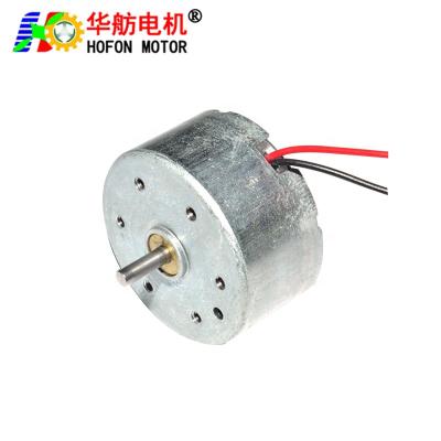 China Hofon Non-waterproof Micro Motor 24.4mm RF-300CA 3V 4.5v 12V DC Motor For Smart Lock for sale