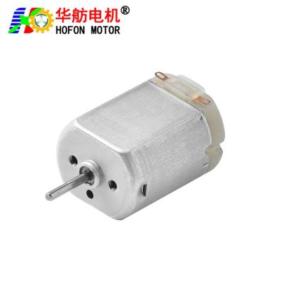 China Hofon Non Waterproof Micro Motor 24mm FA-280SA 3V 6v 9V DC Motor For Sweeper for sale