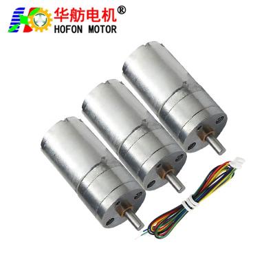 China Hofon Brushless DC Gear Motor Non Waterproof Motor 25mm GM25-2430BL 12V 24V Large Torque For Home Appliance for sale