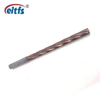 China Customized CNC Carbide 6 Flute Coolant Hole Spiral Hand Process Reamer For Metal for sale