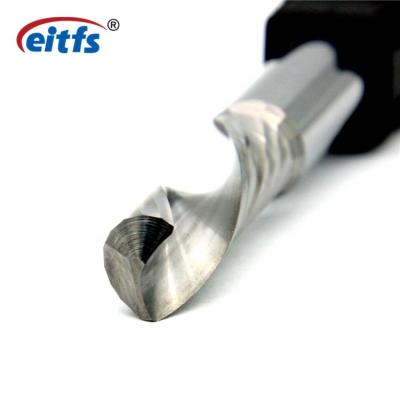 China General High Speed ​​Cutting For Metal High Efficient Uncoated Tungsten Solid Carbide Single Flute End Mill Cutter One for sale