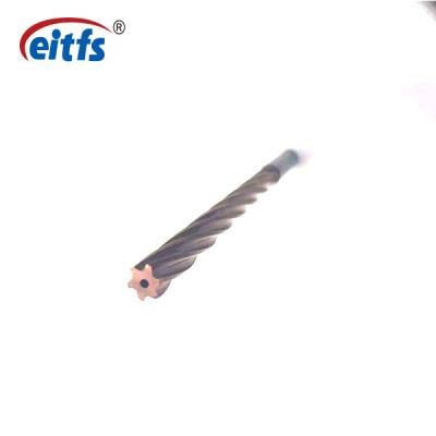 China CNC Process Coated Hand Carbide Milling Spiral Flutes Tool Reamers Cutting Tools For Steel for sale