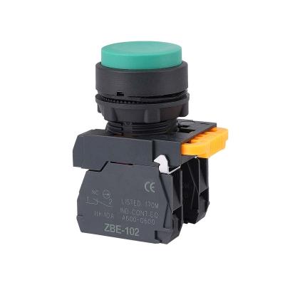 China Metel and plastic PEOPLE RDA2-B5EY-AL extended electrical circuits control push button switch (New arrival) for sale