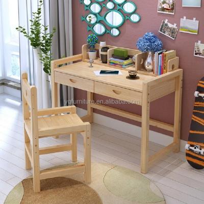 China Wooden students learn table for children to learn furniture desk solid wood solid wood computer desk table solid wood table for sale