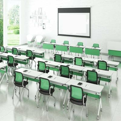 China Expandable Training Conference School Board And Chair Foldable And Mobile With Wheels for sale