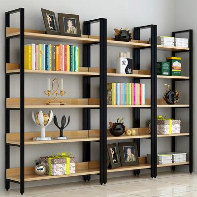 China (Other) Adjustable Wooden Cabinet Book Shelves Supermarket Shelves Warehouse Shelves for sale