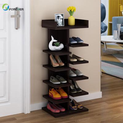 China Simple Shoe Rack Designs Solid Wood Shoe Cabinet Economy Living Room Shoes Rack for sale