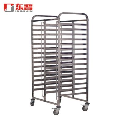 China S/S 201 Stainless Steel Kitchen Equipment Dessert Rack Supply Cooling Drying Cart for sale