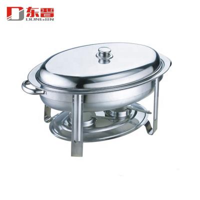 China Factory Direct S/S201 Economical Food Warmer Set Stainless Steel Chafing Dish Heater For Buffet Wedding for sale