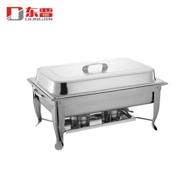 China Teasing S/S201 Roll Desk Buffet Beetle Rectangle Food Warmer Chafing Dish Buffet Set for sale