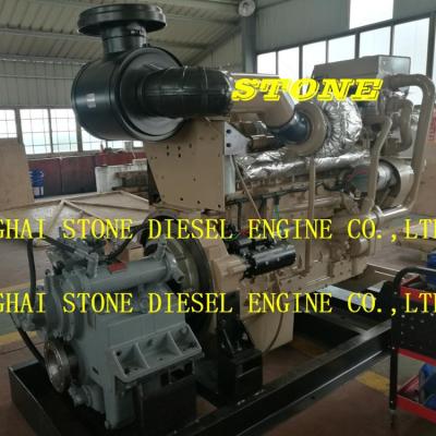 China CUMMINS KT19-M425 KTA19-M470 KTA19-M Water Cooled Marine Engine With Gearbox for sale