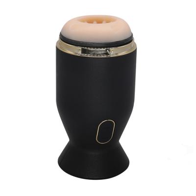 China 2022 Latest 6 Vibration Mode Aircraft Adult Male Masturbator Cup Rotation Thrusting Cup for sale