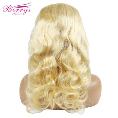 China Cheap Full Lace Body Wave Wig Brazilian Hair Pixi Cut Lace Wig Blonde 613 Dye Hair Full Lace Wig for sale