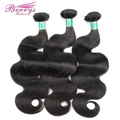 China Body Wave Berrys Style Peruvian Virgin Hair Body Wave Bundles Unprocessed Virgin Hair Extensions Can Be Bleached Dyed Changed Design for sale