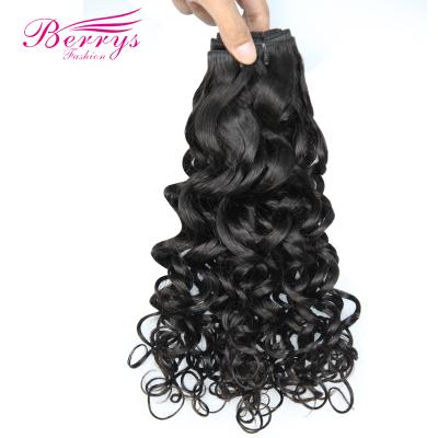 China Water Wave Berrys Hair Weave Unprocessed Natural Colors Indian Virgin Hair Bundles Can Be Tangle Free Water Wave Dyed for sale