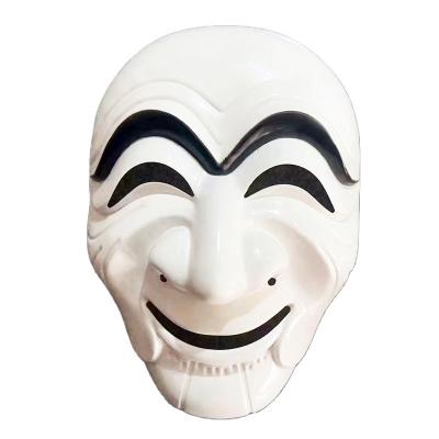 China Latest TV Korean Mask Salvador Dali Cosplay Halloween Dali Mask 2022 Movie Money Heist Eco-friendly for sale